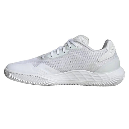 Adidas Defiant Speed 2 Women Padel Shoes | White & Grey