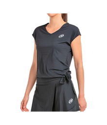 Camiseta Bullpadel Adoros Mujer Negro 2025