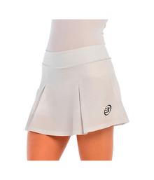 Falda Bullpadel Adoso White 2025 Premier Padel