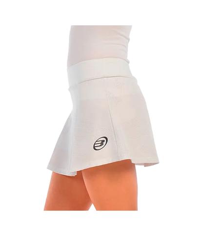 Falda Bullpadel Adoso White 2025 Premier Padel