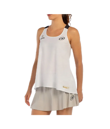 Camiseta Tirantes Bullpadel Agore Mujer White 2025