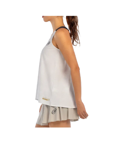 Camiseta Tirantes Bullpadel Agore Mujer White 2025