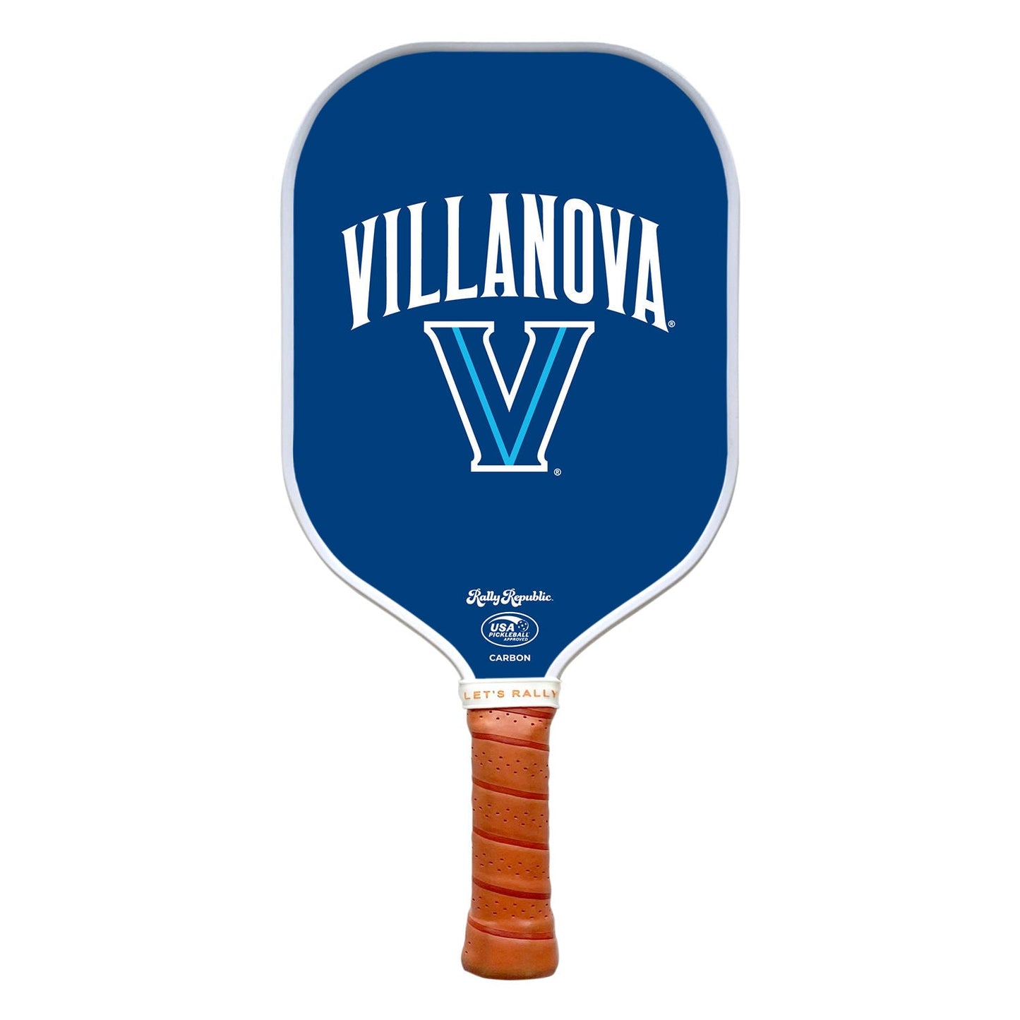 Rally Republic PIckleball Paddle - Villanova Wildcats Dark Blue Villanova Mark