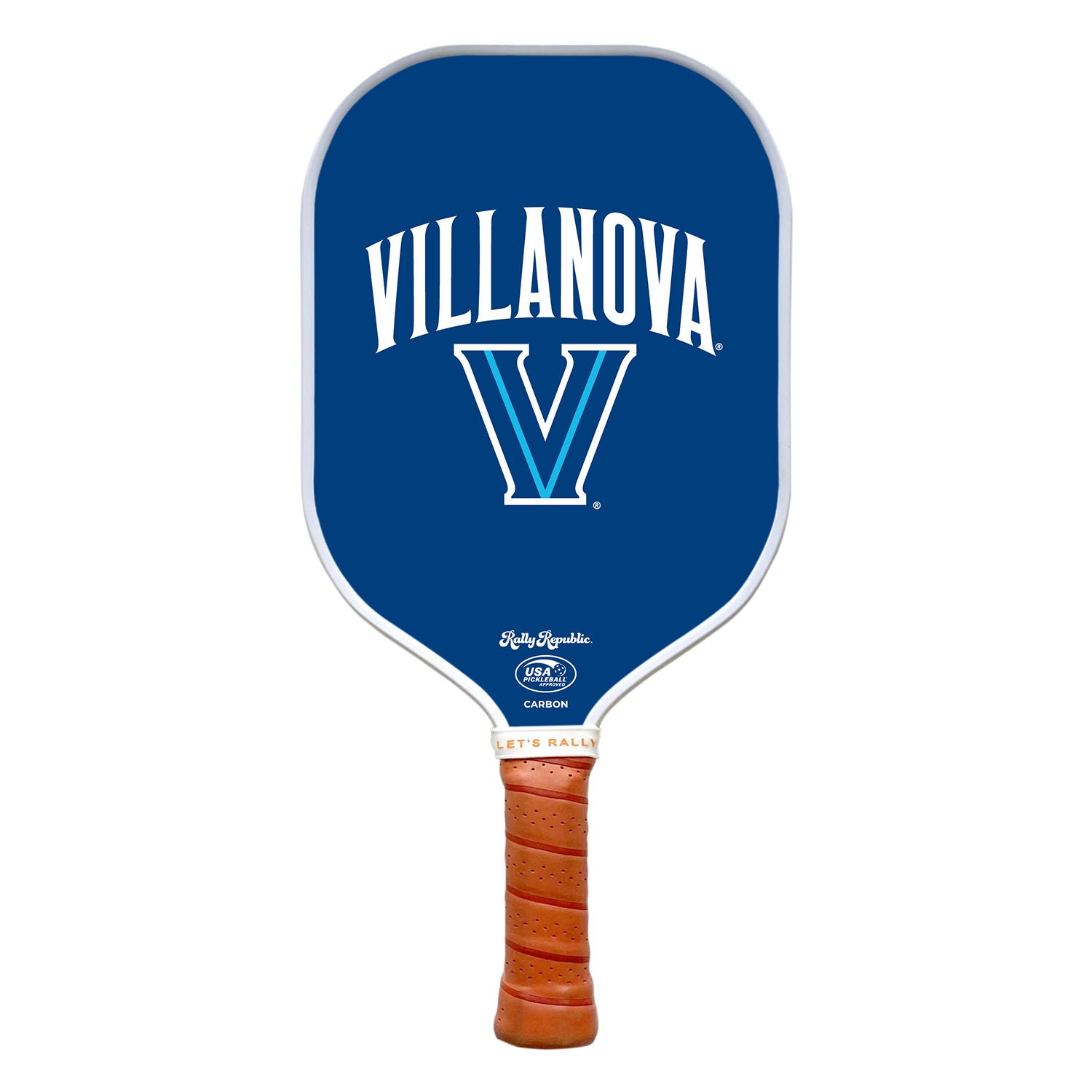 Rally Republic PIckleball Paddle - Villanova Wildcats Dark Blue Villanova Mark