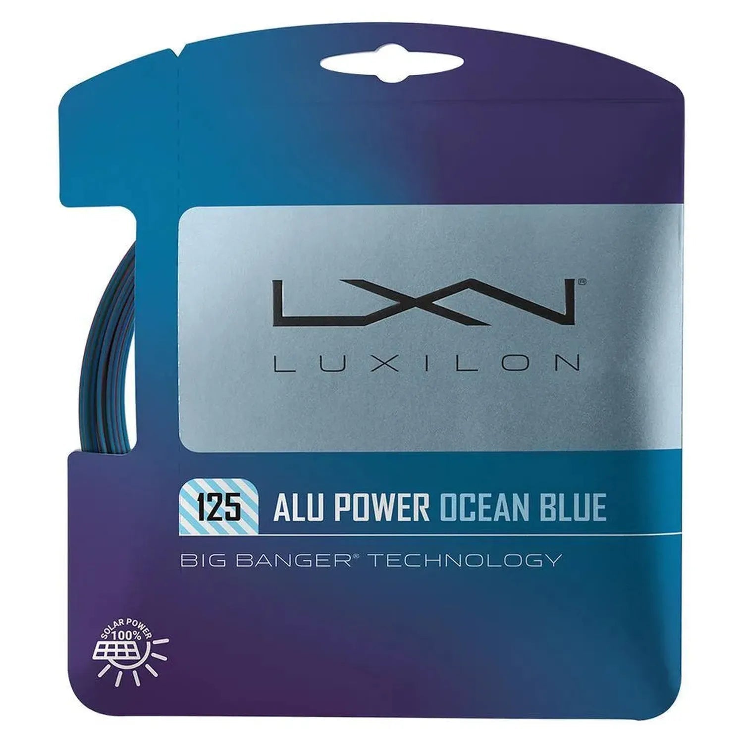 ALU Power 125 Tennis String Ocean BlueTienda Tennis