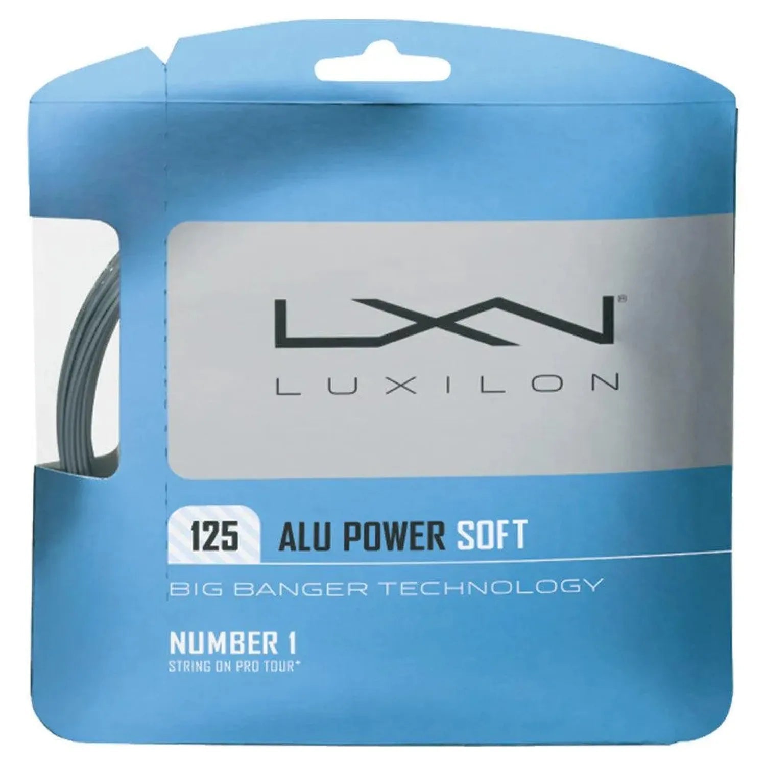 ALU Power Soft 17G Tennis String SilverTienda Tennis