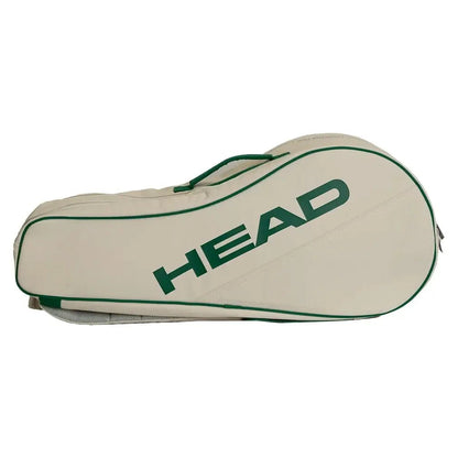 Arthur Ashe Tennis Racquet Bag L Off White and GreenTienda Tennis