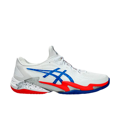 Padel Shoes Asics Court FF 3 Novak Clay White/Asics Blue