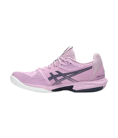 Padel Shoes Asics Solution Speed FF 3 Clay Mujer Light Ube/Indigo Fog 2025