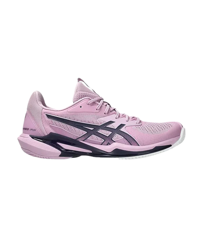Padel Shoes Asics Solution Speed FF 3 Clay Mujer Light Ube/Indigo Fog 2025