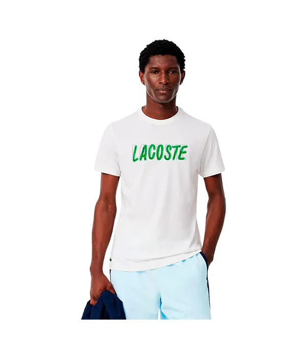 Camiseta Lacoste Ultra Dry White 2025