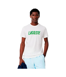 Camiseta Lacoste Ultra Dry White 2025