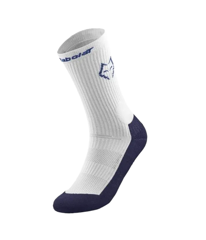 Socks Babolat Largos Mid-Calf Juan Lebron White/Estate Blue 2025