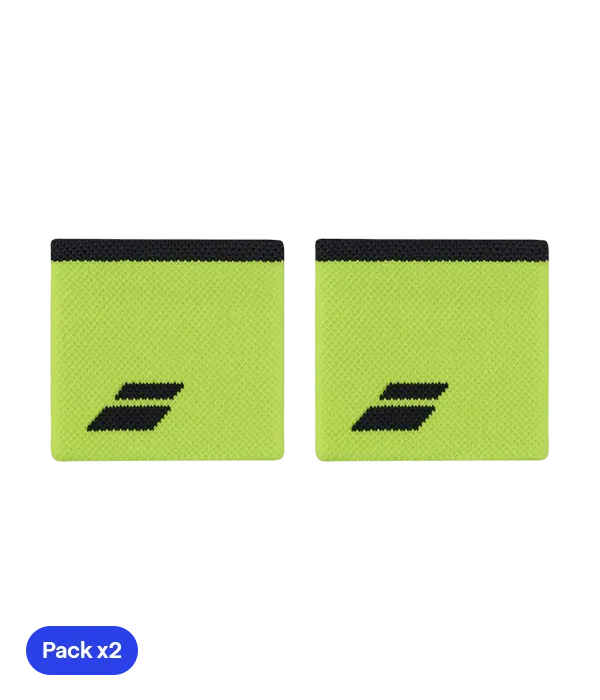 Wristband Babolat Amarillo/Gris (Pack x2)