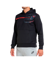 Sudadera Bullpadel Baiona Negro