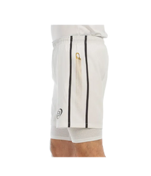 Pantalón Bullpadel Barde White 2025
