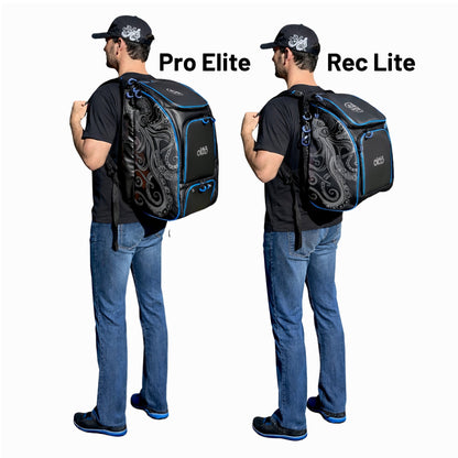 Oktō Pro Elite Paddle Sports Backpack | Black & Blue