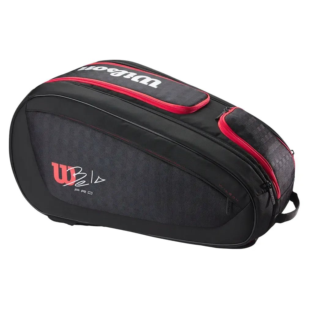 Bela V3 Padel Racquet Bag Black and RedTienda Tennis