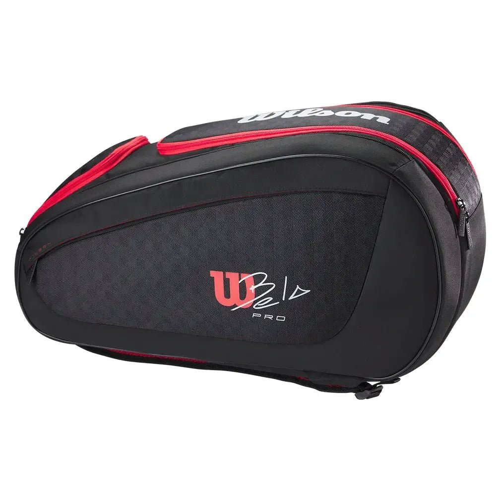 Bela V3 Padel Racquet Bag Black and RedTienda Tennis