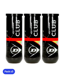 Balls  Dunlop Club All Court (Pack x3)