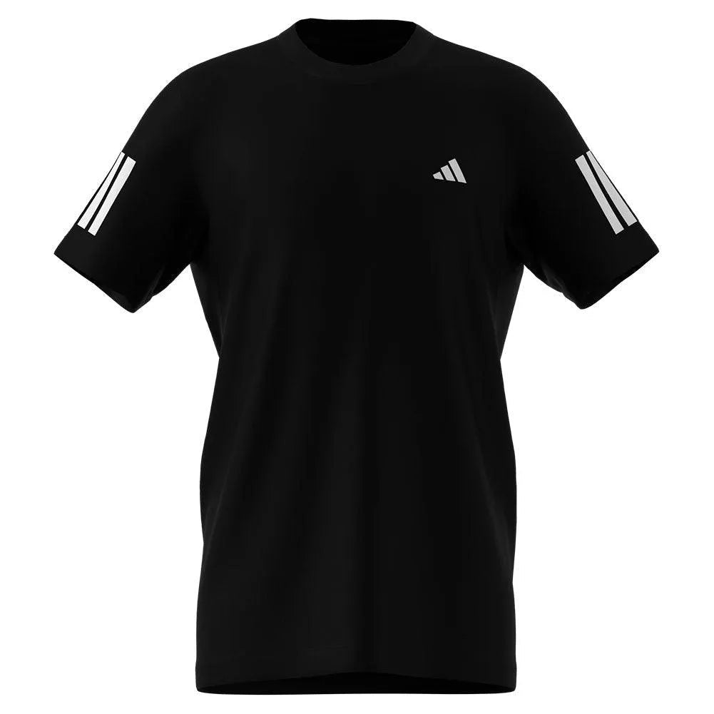 Boys' Club 3 Stripe Tennis Top BlackTienda Tennis