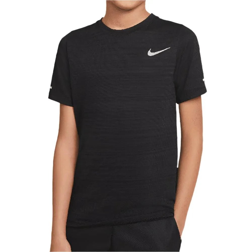 Boys' Dri - Fit Miler Short Sleeve Training TopTienda Tennis