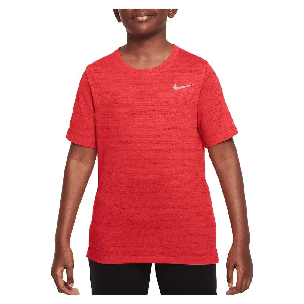Boys' Dri - FIT Miler Short Sleeve Training TopTienda Tennis
