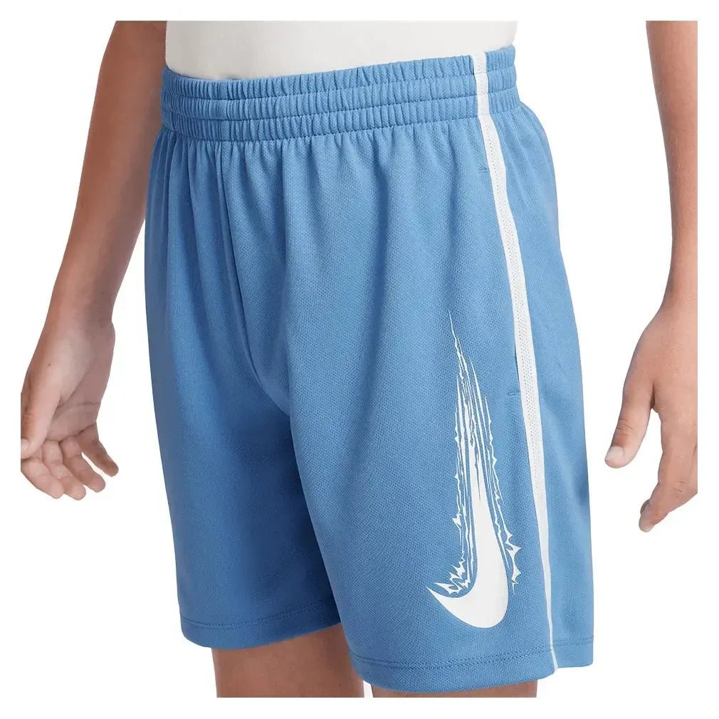 Boys' Dri - FIT Multi Woven Training Short Blue Beyond and WhiteTienda Tennis
