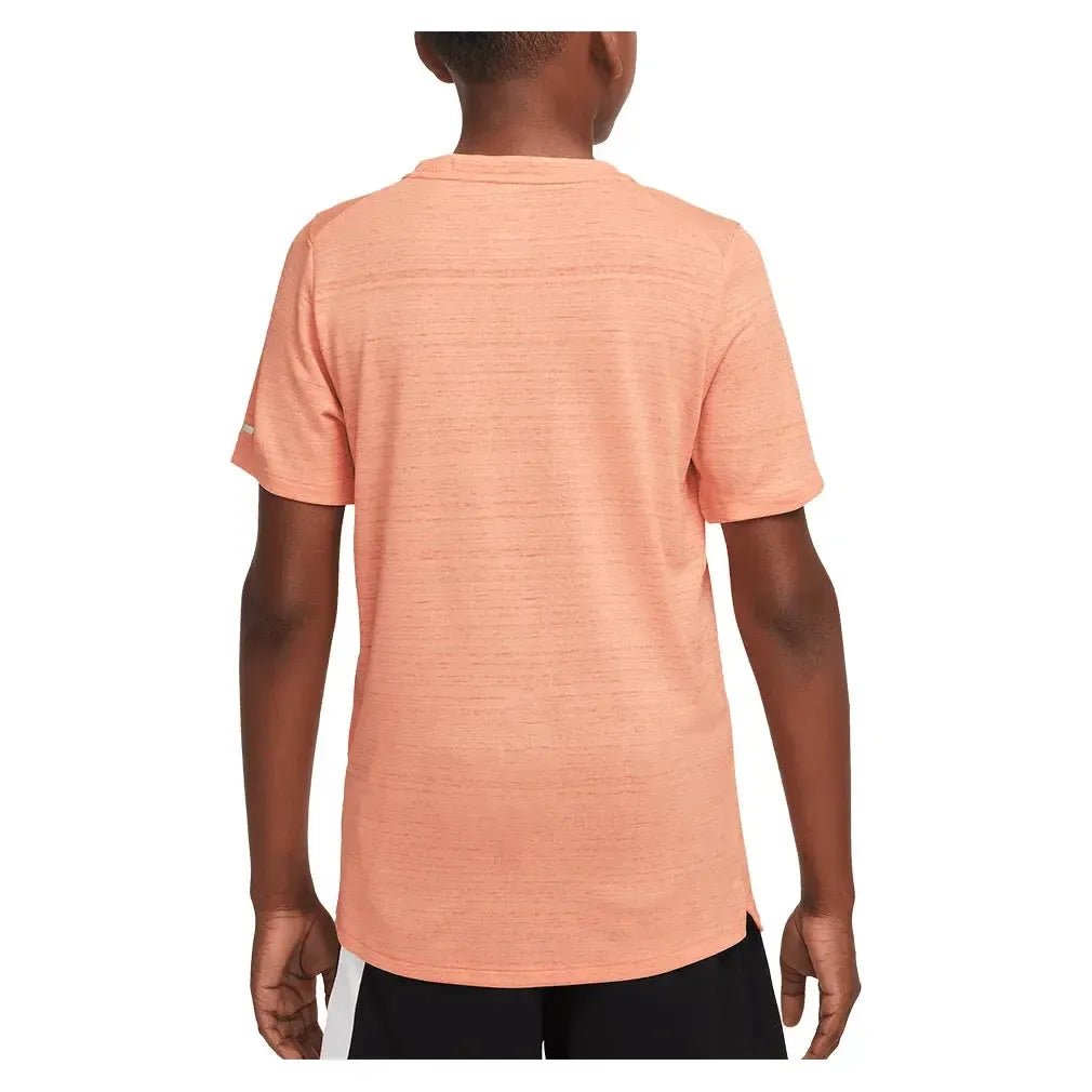 Boys' Dri - FIT Short Sleeve Miler Training TopTienda Tennis
