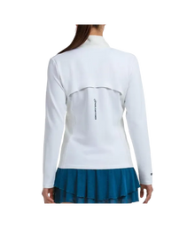 Sudadera Bullpadel Desna Mujer White 2025