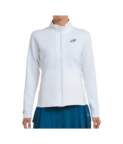 Sudadera Bullpadel Desna Mujer White 2025