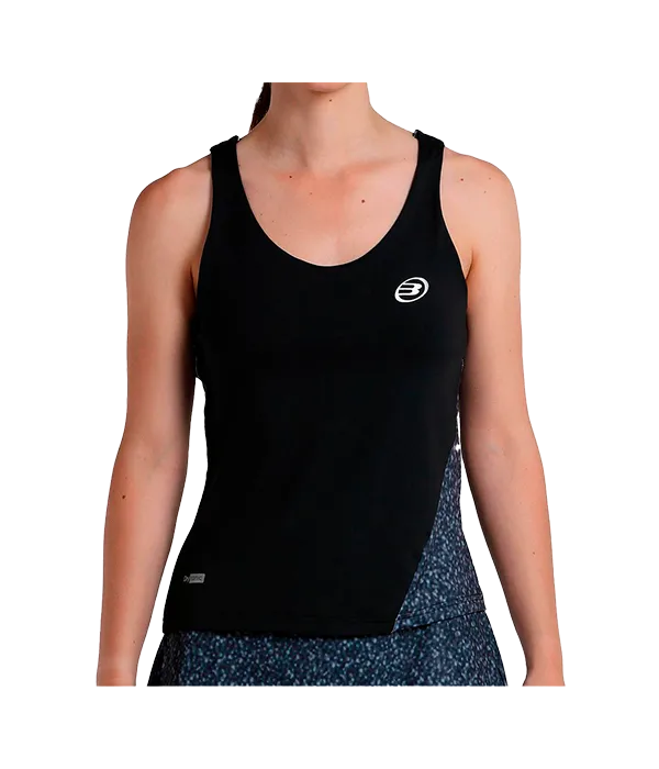 Camiseta Bullpadel BRETE Mujer Negro