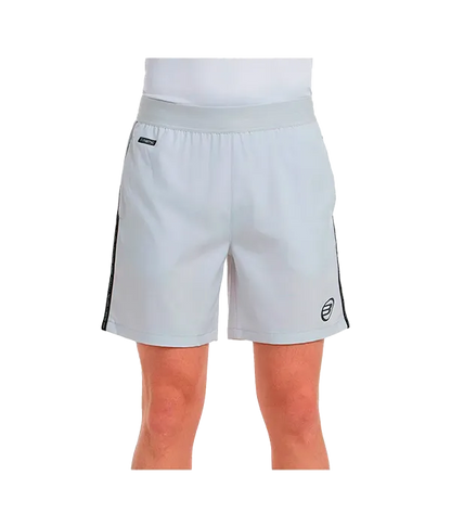 Pantalón Corto Bullpadel Maceda Gris Perla 2025