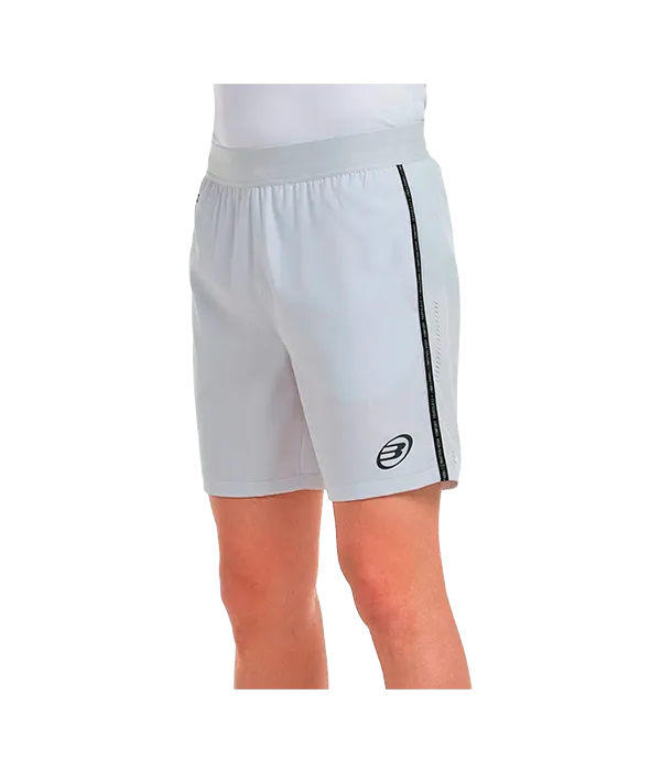 Pantalón Corto Bullpadel Maceda Gris Perla 2025