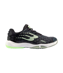 Padel Shoes Bullpadel Flow 24V Negro/Eucalipto