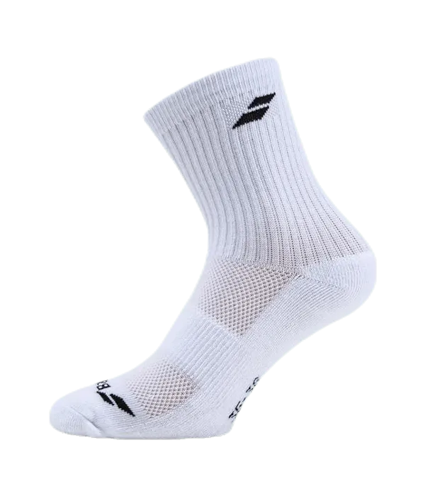 Socks Babolat White (Pack x3)