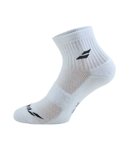 Socks Babolat Quarter White (pack x3)