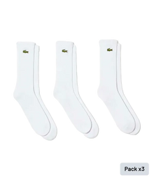 Socks Lacoste Sport (X3) Blanco