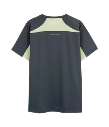 Camiseta NOX Pro Gris Oscuro/Verde