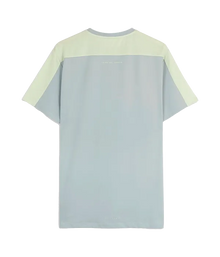 Camiseta NOX Pro Gris Claro/Verde