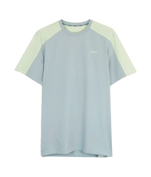 Camiseta NOX Pro Gris Claro/Verde