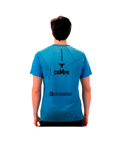 Camiseta Drop Shot Abian Azul Campa