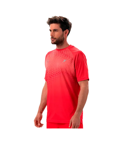 Camiseta Drop Shot Benara Lima Rojo