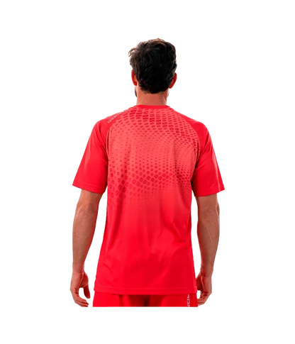 Camiseta Drop Shot Benara Lima Rojo