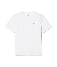 Camiseta Lacoste Algodón blanca