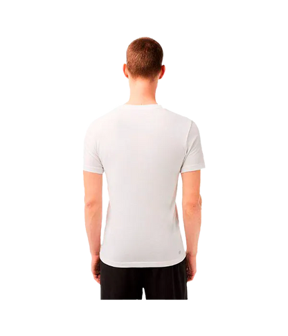 Camiseta Lacoste Sport Regular Fit Blanco