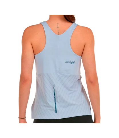 Camiseta Bullpadel Oza Mujer Gris
