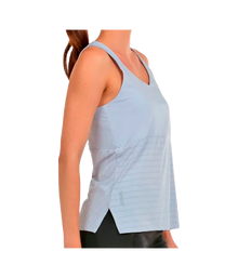 Camiseta Bullpadel Oza Mujer Gris