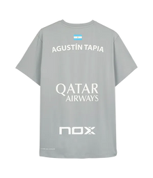 Camiseta NOX Gris Agustín Tapia