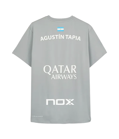 Camiseta NOX Gris Agustín Tapia